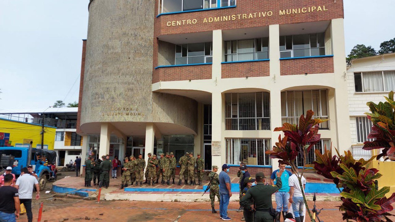 El Concejo Municipal de Quípama quería sesionar fuera de su recinto. Foto: archivo Boyacá Sie7e Días